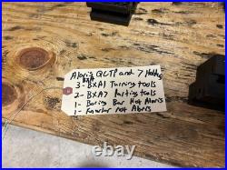 Aloris BXA Quick Change Lathe Tool Post 7 pc Holder Set