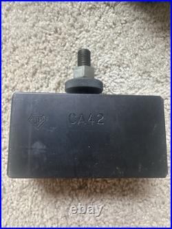 Aloris CA-42 Quick Change Heavy Duty Boring Bar Tool Holder Made In USA