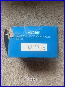 Aloris CA-42 Quick Change Heavy Duty Boring Bar Tool Holder Made In USA