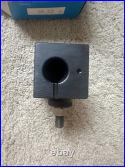 Aloris CA-42 Quick Change Heavy Duty Boring Bar Tool Holder Made In USA