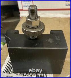 Aloris CA-5 Quick Change Tool Post Morse Taper #3 MT Metal Lathe Tool Holder