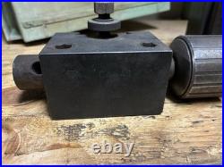 Aloris CA Quick Change Lathe Tool Post 7 pc Holder Set