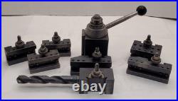 Aloris CA Quick Change Tool Post Set 8 Pieces