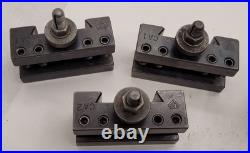 Aloris CA Quick Change Tool Post Set 8 Pieces