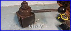 Aloris CA Quick Change Tool Post With Mounting Block And Bolt Aloris CA Quick Change Tool Post With Mounting Block And Bolt