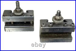 Aloris CXA1 & CXA2 Lathe Tool Holder Quick Change (Lot of 2)