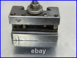 Aloris CXA1 & CXA2 Lathe Tool Holder Quick Change (Lot of 2)