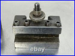 Aloris CXA1 & CXA2 Lathe Tool Holder Quick Change (Lot of 2)