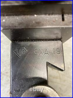 Aloris CXA 19 Quick Change Adjustable Knurling Metal Lathe Tool Post Holder