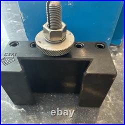 Aloris CXA-1 Quick Change Lathe Turning & Facing Tool Holder USA Made NOS