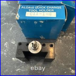 Aloris CXA-1 Quick Change Lathe Turning & Facing Tool Holder USA Made NOS