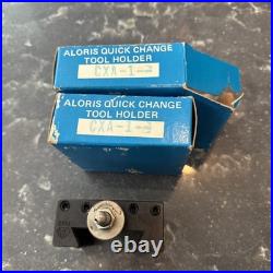 Aloris CXA-1 Quick Change Lathe Turning & Facing Tool Holder USA Made NOS