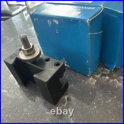 Aloris CXA-1 Quick Change Lathe Turning & Facing Tool Holder USA Made NOS