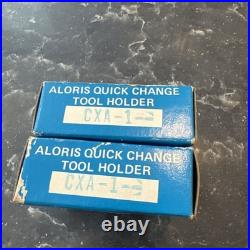 Aloris CXA-1 Quick Change Lathe Turning & Facing Tool Holder USA Made NOS