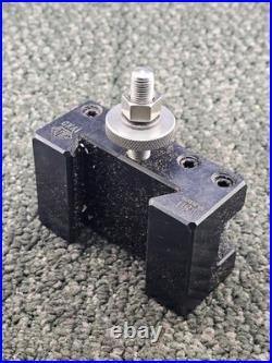 Aloris CXA-1 Quick Change Turning Facing Tool Holder Swing Heavy Duty Black