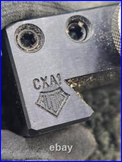 Aloris CXA-1 Quick Change Turning Facing Tool Holder Swing Heavy Duty Black