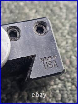 Aloris CXA-1 Quick Change Turning Facing Tool Holder Swing Heavy Duty Black