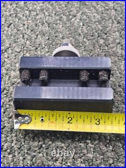 Aloris CXA-1 Quick Change Turning Facing Tool Holder Swing Heavy Duty Black