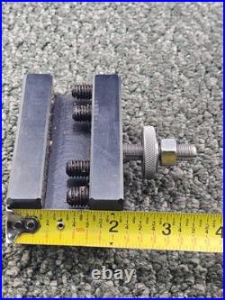 Aloris CXA-1 Quick Change Turning Facing Tool Holder Swing Heavy Duty Black