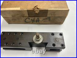 Aloris CXA-9 Quick Change Tool Holder Made In USA. NEW