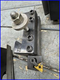 Aloris CXA Quick Change Lathe Tool Post 5pc Holder Set #3-BS Aloris CXA Quick Change Lathe Tool Post 5pc Holder Set #3-BS