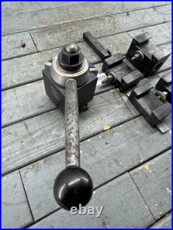 Aloris CXA Quick Change Lathe Tool Post 5pc Holder Set #3-BS Aloris CXA Quick Change Lathe Tool Post 5pc Holder Set #3-BS