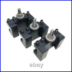 Aloris CXA Quick Change Lathe Tool Post Wedge Style With 6 Tool Holders