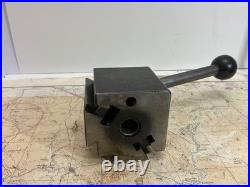 Aloris CXA Quick Change Lathe Tool Post for Manual Lathes, Lathe Tool Post