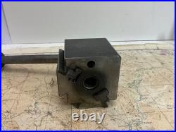 Aloris CXA Quick Change Lathe Tool Post for Manual Lathes, Lathe Tool Post