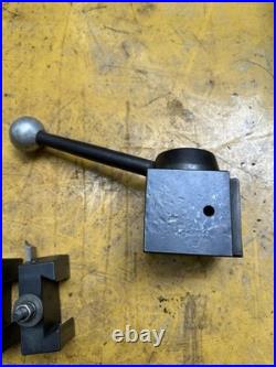 Aloris CXA Quick Change Tool Post Holder Set Metal Lathe Wedge Style