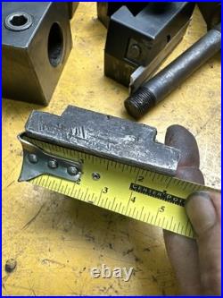 Aloris CXA Quick Change Tool Post Holder Set Metal Lathe Wedge Style