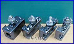 Aloris Ca Tool Holders 4pcs Ca 4d 1.250, Ca1 + Ca-2 2 Quick Change Vgc