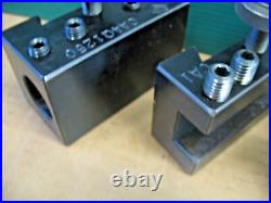 Aloris Ca Tool Holders 4pcs Ca 4d 1.250, Ca1 + Ca-2 2 Quick Change Vgc