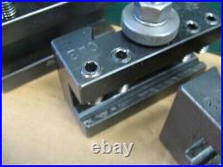 Aloris Ca Tool Holders 4pcs Ca 4d 1.250, Ca1 + Ca-2 2 Quick Change Vgc