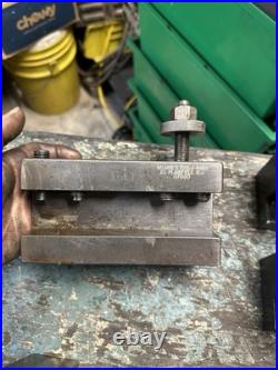 Aloris DA Quick Change Tool Post 17-48 Metal Lathe Holder Set Machinist Tool