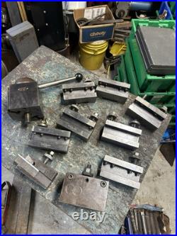 Aloris DA Quick Change Tool Post 17-48 Metal Lathe Holder Set Machinist Tool