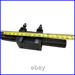 Aloris DA Quick Change Tool Post with Boring Bar Holder & 4 Tool Holders