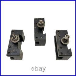 Aloris DA Quick Change Tool Post with Boring Bar Holder & 4 Tool Holders