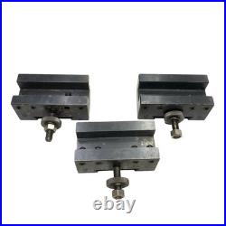 Aloris DA Quick Change Tool Post with Boring Bar Holder & 4 Tool Holders