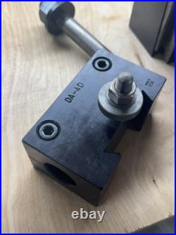 Aloris DA Quick-Change Tool Post with Holders