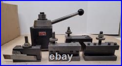 Aloris DA Quick-Change Tool Post with Holders 5 Piece Set