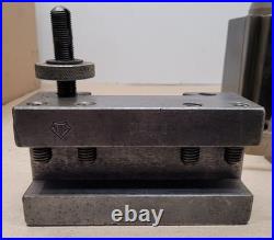 Aloris DA Quick-Change Tool Post with Holders 5 Piece Set