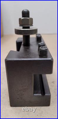 Aloris DA Quick-Change Tool Post with Holders 5 Piece Set