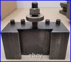 Aloris DA Quick-Change Tool Post with Holders 5 Piece Set