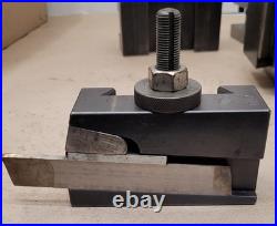 Aloris DA Quick-Change Tool Post with Holders 5 Piece Set