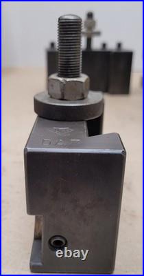 Aloris DA Quick-Change Tool Post with Holders 5 Piece Set