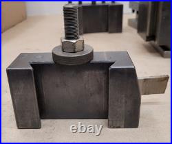 Aloris DA Quick-Change Tool Post with Holders 5 Piece Set