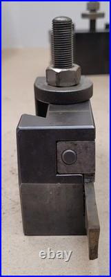 Aloris DA Quick-Change Tool Post with Holders 5 Piece Set