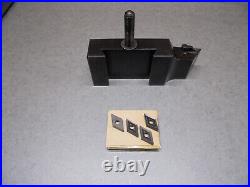 Aloris Da15 Quick Change Tool Holder With 4 New Inserts