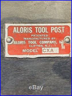 Aloris Quick Change CXA Tool Post with T-Base 13-18 Swing